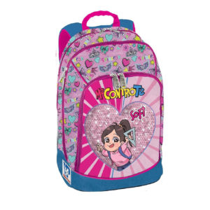 ZAINO SCUOLA ME CONTRO TE - LUI E SOFI